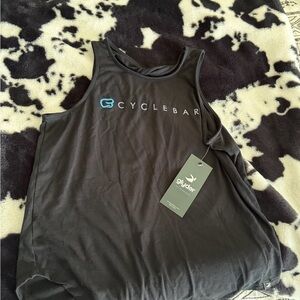 Cyclebar Glyder Black Evolve Tank